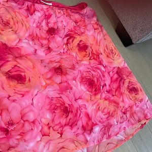 Dress barn floral midi shirt size 1X